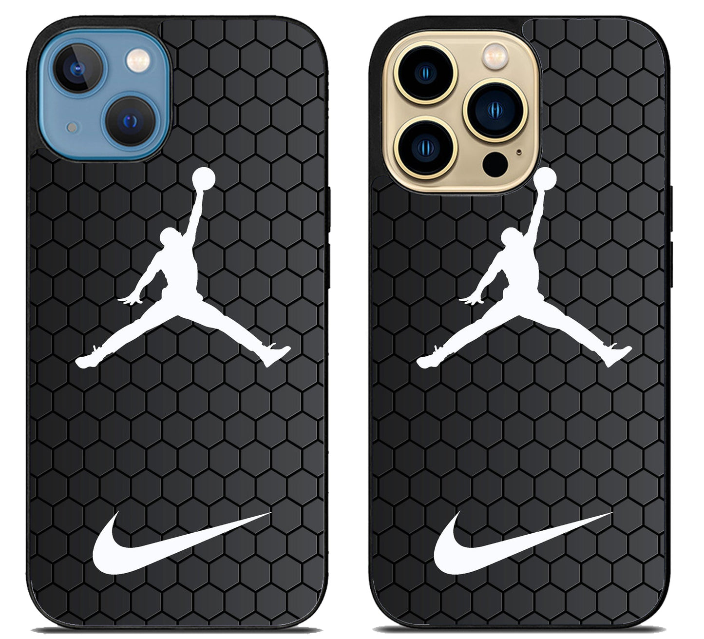 Air Jordan Hexagon White iPhone 14 | 14 Plus | 14 Pro | 14 Pro Max Case