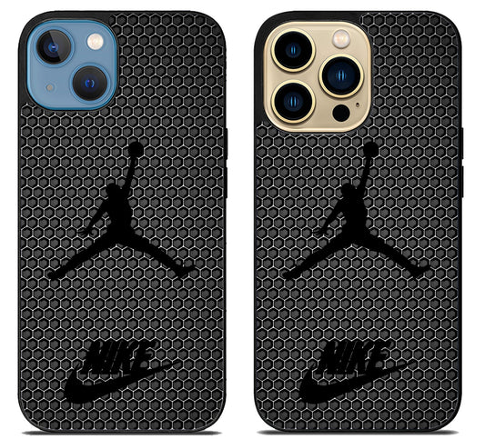 Air Jordan Jump Black Logo iPhone 14 |  14 Plus | 14 Pro | 14 Pro Max Case