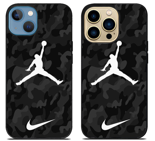 Air Jordan Jump White Camo iPhone 14 |  14 Plus | 14 Pro | 14 Pro Max Case