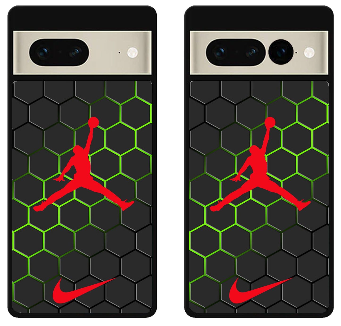 Air Jordan Jumpman Hexagon Google Pixel 7 | 7 Pro Case