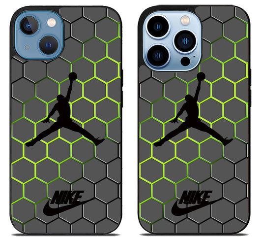 Air Jordan Logo Hexagon iPhone 13 | 13 Mini | 13 Pro | 13 Pro Max Case