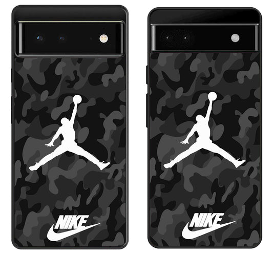 Air Jordan Nike Camo Google Pixel 6 | 6A | 6 Pro Case