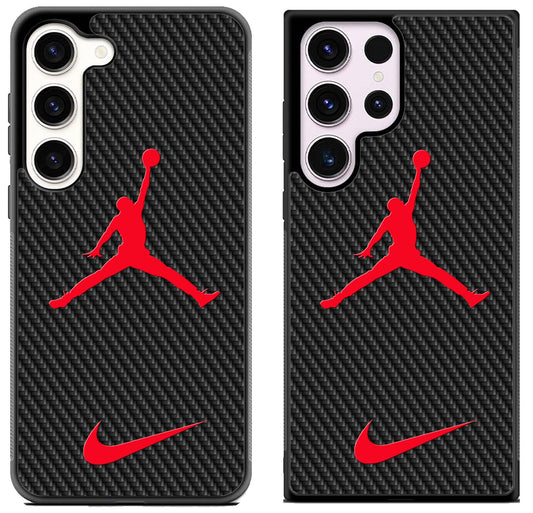 Air Jordan Nike Carbon Samsung Galaxy S23 I S23+ I S23 Ultra Case