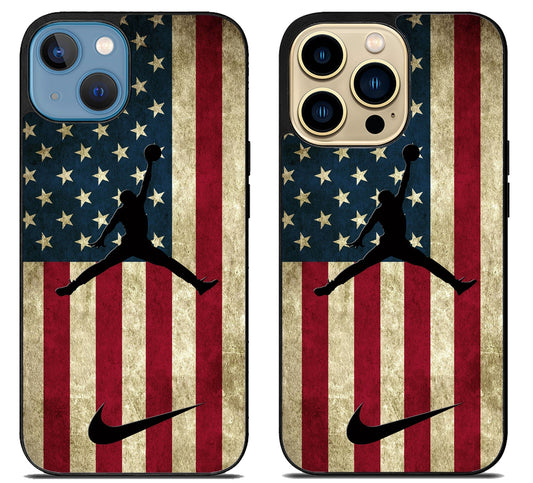 Air Jordan Nike Flag iPhone 14 | 14 Plus | 14 Pro | 14 Pro Max Case