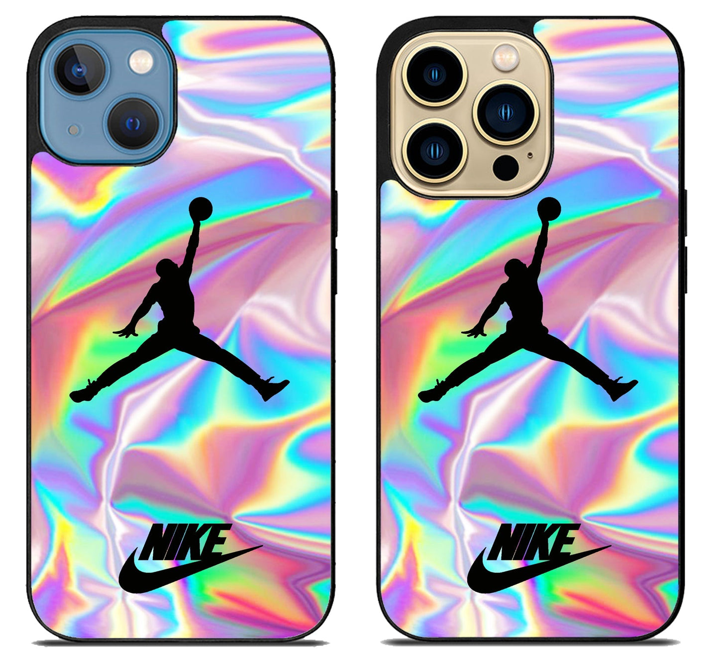 Air Jordan Nike Holographic iPhone 14 | 14 Plus | 14 Pro | 14 Pro Max Case