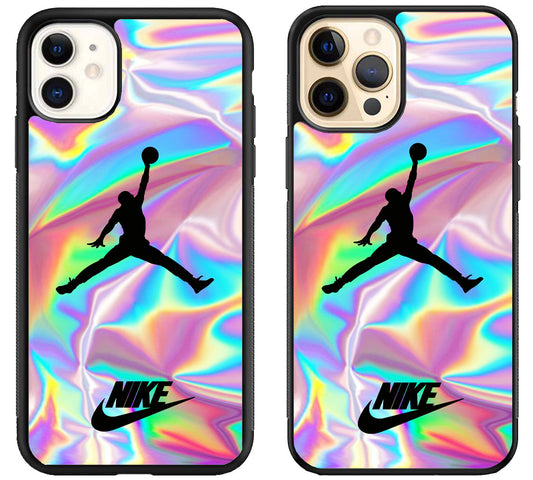 Air Jordan Nike Holographic iPhone 12 | 12 Mini | 12 Pro | 12 Pro Max