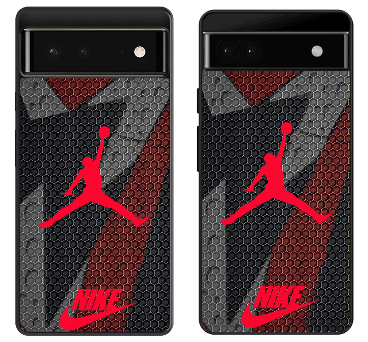Air Jordan Red Background Google Pixel 6 | 6A | 6 Pro Case