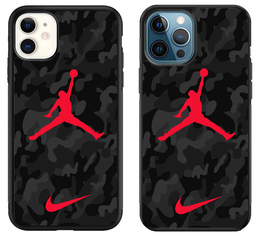 Air Jordan Red Black Camo iPhone 11 | 11 Pro | 11 Pro Max Case
