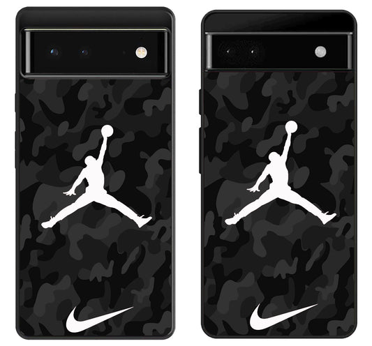 Air Jordan White Camo Google Pixel 6 | 6A | 6 Pro Case