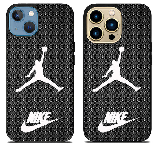 Air Jordan White Black iPhone 14 | 14 Plus | 14 Pro | 14 Pro Max Case