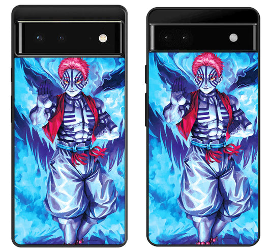 Akaza Demon Slayer Cover Google Pixel 6 | 6A | 6 Pro Case