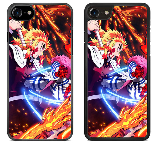 Akaza Vs Rengoku Demon Slayer iPhone SE 2020 | iPhone SE 2022 Case