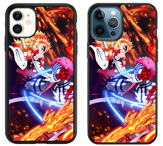 Akaza Vs Rengoku Demon Slayer iPhone 11 | 11 Pro | 11 Pro Max Case