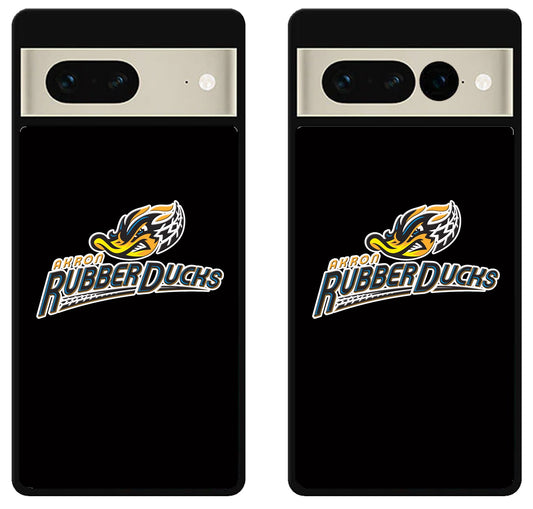 Akron RubberDucks Logo Google Pixel 7 | 7 Pro Case