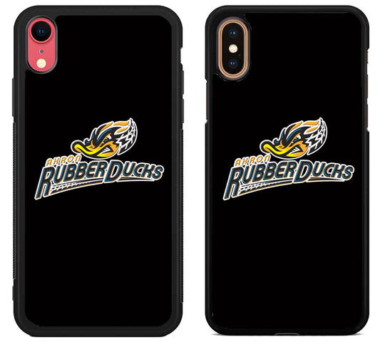 Akron RubberDucks Logo iPhone X | Xs | Xr | Xs Max Case