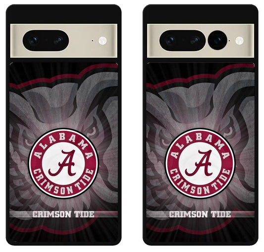 Alabama Crimson Tide Background Google Pixel 7 | 7 Pro Case