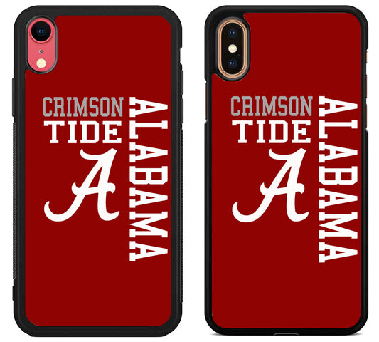 Alabama Crimson Tide Logo Red iPhone X | XS | XR | XS Max Case