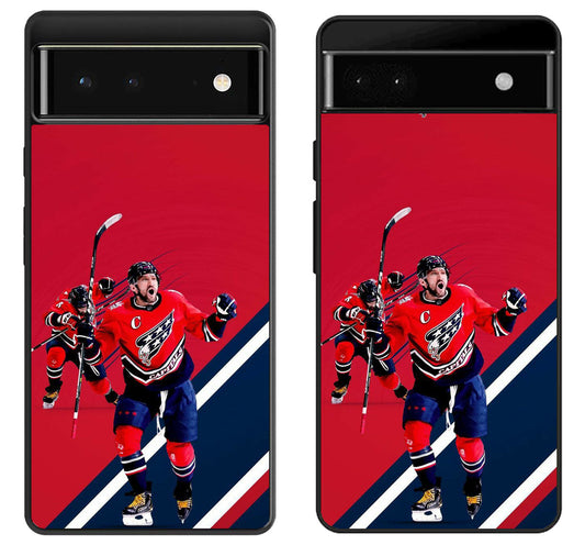 Alexander Ovechkin Washington Capitals Google Pixel 6 | 6A | 6 Pro Case