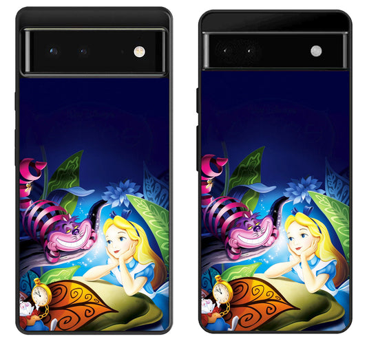 Alice in Wonderland Cover Google Pixel 6 | 6A | 6 Pro Case