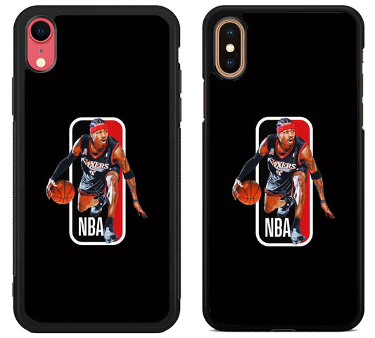 Allen Iverson Sixers NBA iPhone X | XS | XR | XS Max Case