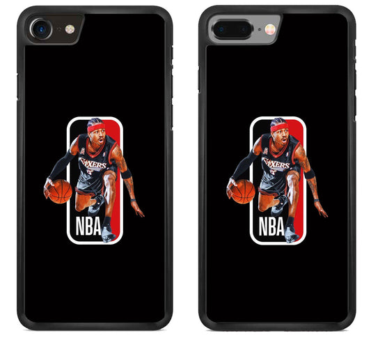 Allen Iverson Sixers NBA iPhone 8 | iPhone 8 Plus Case