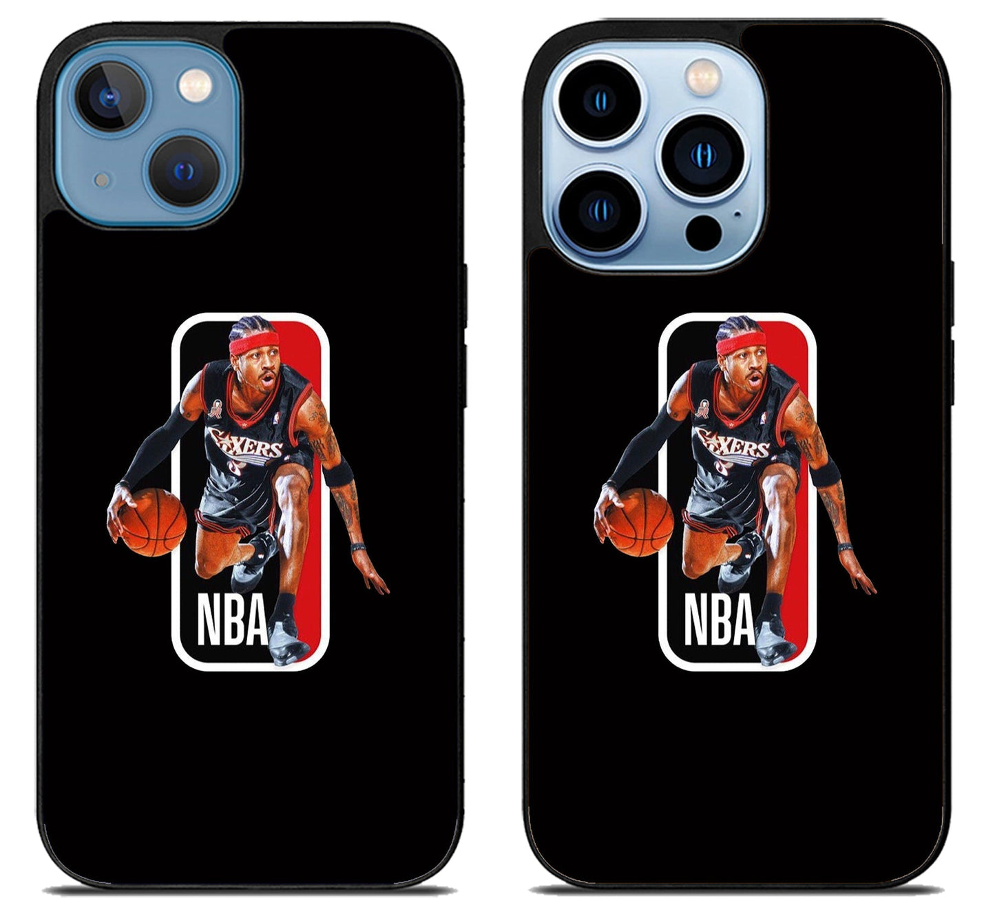 Allen Iverson Sixers NBA iPhone 13 | 13 Mini | 13 Pro | 13 Pro Max Case
