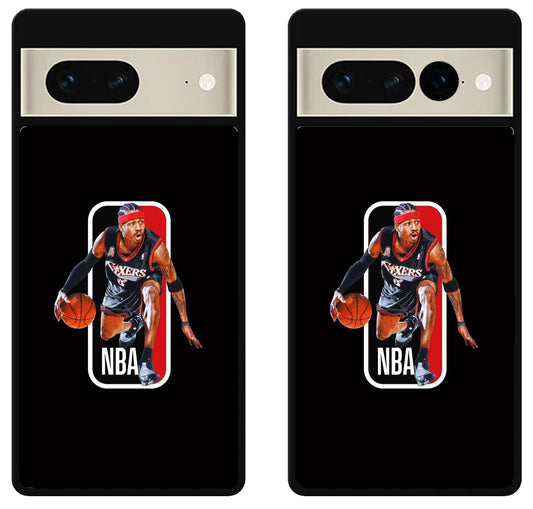 Allen Iverson Sixers NBA Google Pixel 7 | 7 Pro Case