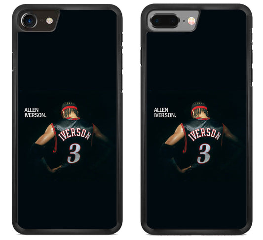 Allen Iverson Sixers Black iPhone 8 | iPhone 8 Plus Case