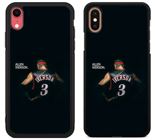 Allen Iverson Sixers iPhone X | XS | XR | XS Max Case