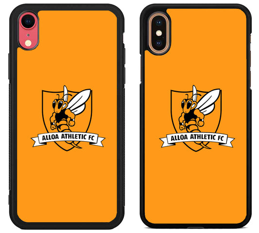 Alloa Athletic FC Logo iPhone X | XS | XR | XS Max Case