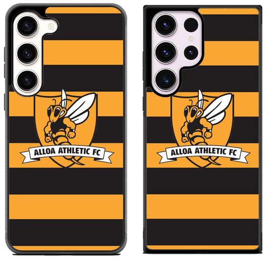 Alloa Athletic FC Samsung Galaxy S23 I S23+ I S23 Ultra Case