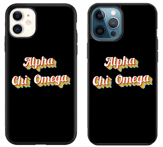 Alpha Chi Omega Black iPhone 11 | 11 Pro | 11 Pro Max Case