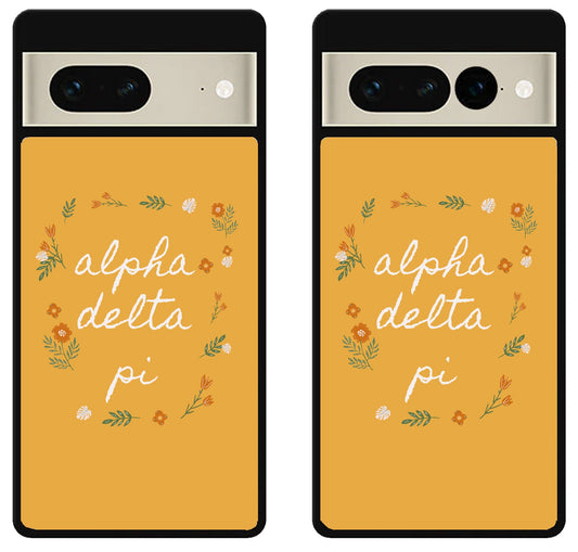 Alpha Delta Pi Flowers Google Pixel 7 | 7 Pro Case