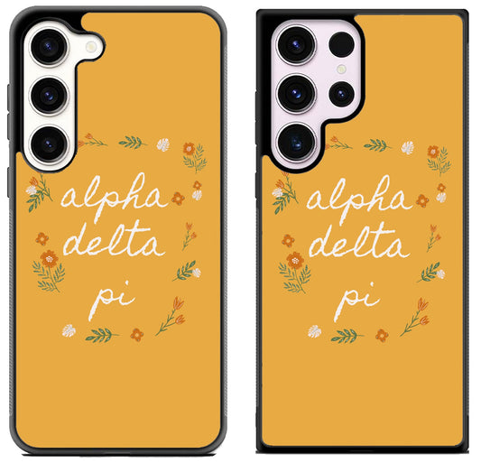 Alpha Delta Pi Flowers Samsung Galaxy S23 | S23+ | S23 Ultra Case