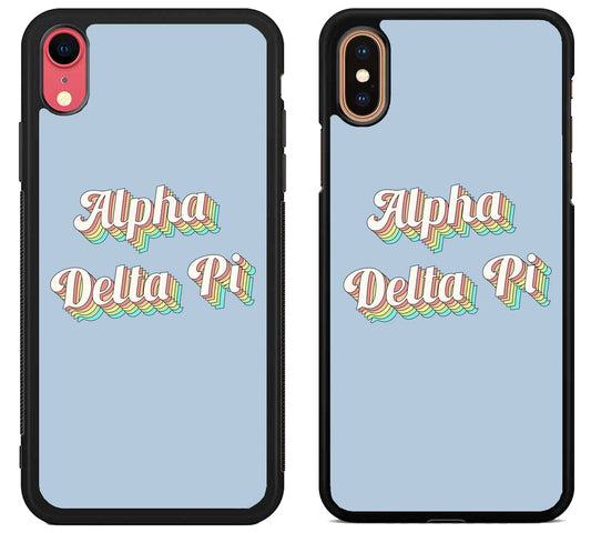 Alpha Delta Pi Rainbow iPhone X | Xs | Xr | Xs Max Case