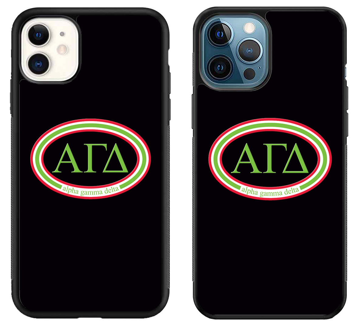 Alpha Gamma Delta Black iPhone 11 | 11 Pro | 11 Pro Max Case