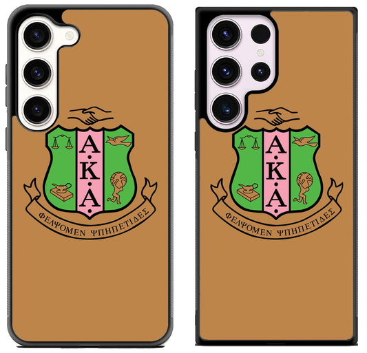 Alpha Kappa Alpha Logo Samsung Galaxy S23 I S23+ I S23 Ultra Case