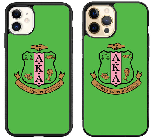 Alpha Kappa Alpha Logo iPhone 12 | 12 Mini | 12 Pro | 12 Pro Max Case