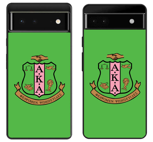 Alpha Kappa Alpha Logo Google Pixel 6 | 6A | 6 Pro Case