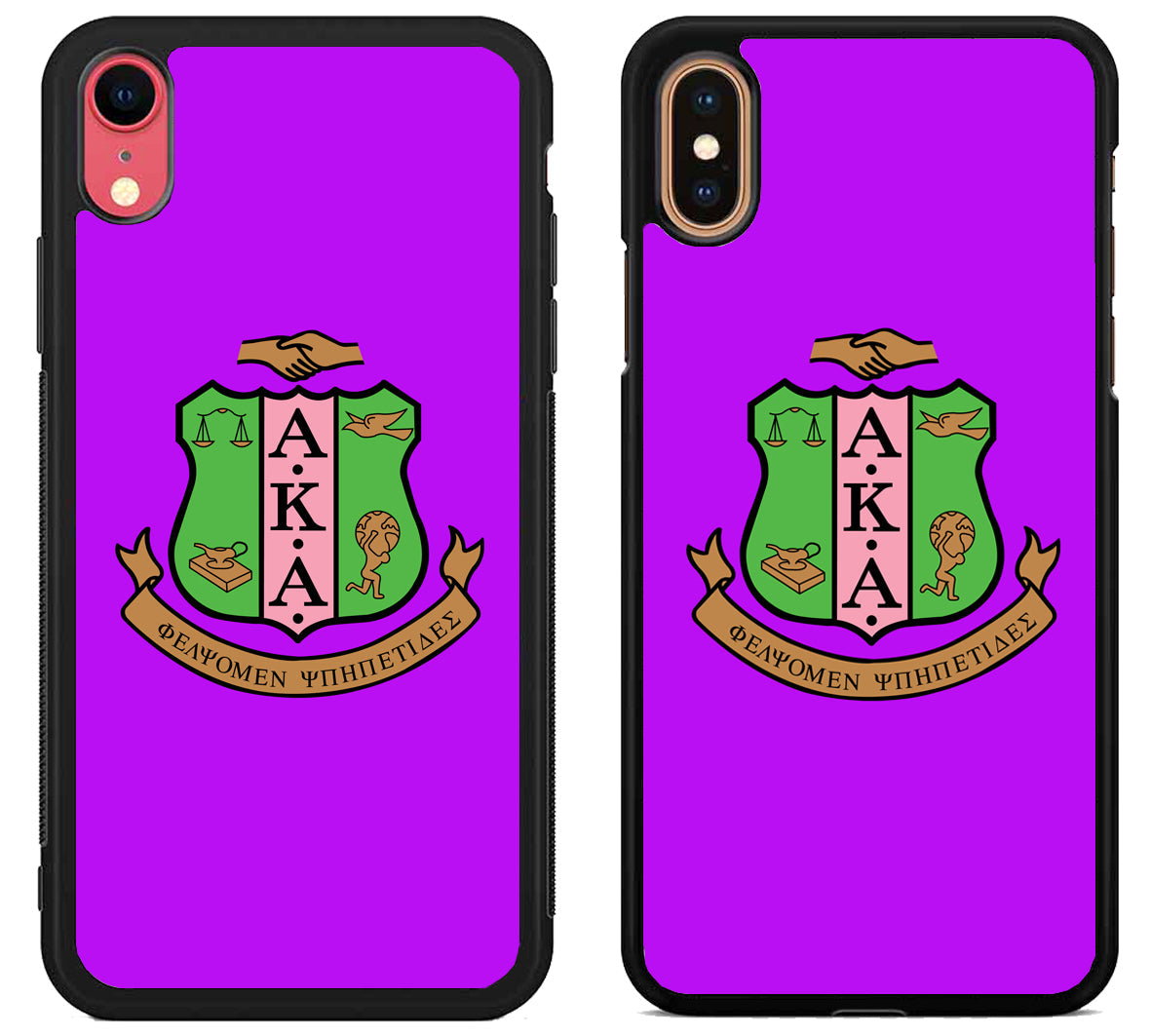 Alpha Kappa Alpha Purple iPhone X | Xs | Xr | Xs Max Case