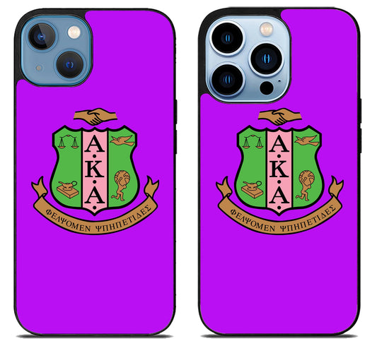 Alpha Kappa Alpha Purple iPhone 13 | 13 Mini | 13 Pro | 13 Pro Max Case