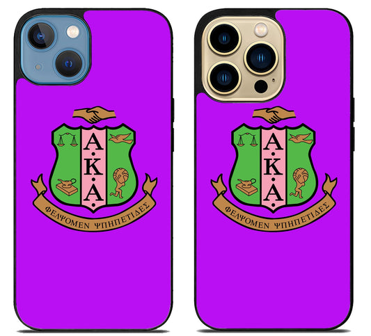 Alpha Kappa Alpha Purple iPhone 14 | 14 Plus | 14 Pro | 14 Pro Max Case