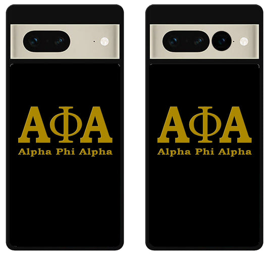 Alpha Phi Alpha Gold Google Pixel 7 | 7 Pro Case