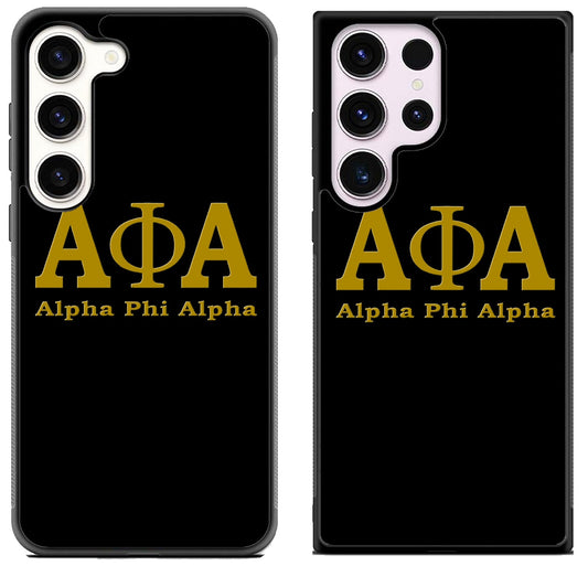 Alpha Phi Alpha Gold Samsung Galaxy S23 | S23+ | S23 Ultra Case