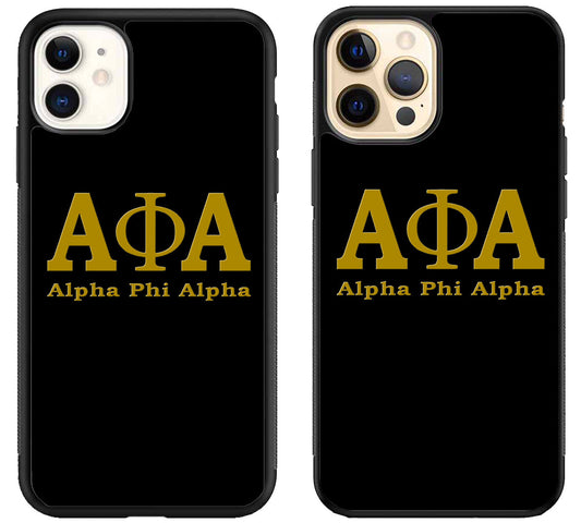 Alpha Phi Alpha Gold iPhone 12 | 12 Mini | 12 Pro | 12 Pro Max Case