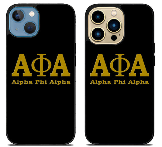 Alpha Phi Alpha Gold iPhone 14 | 14 Plus | 14 Pro | 14 Pro Max Case