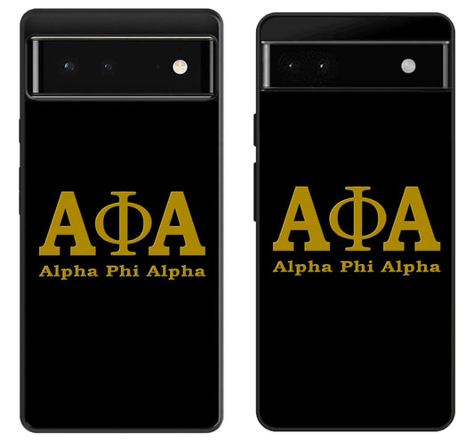 Alpha Phi Alpha Gold Google Pixel 6 | 6A | 6 Pro Case