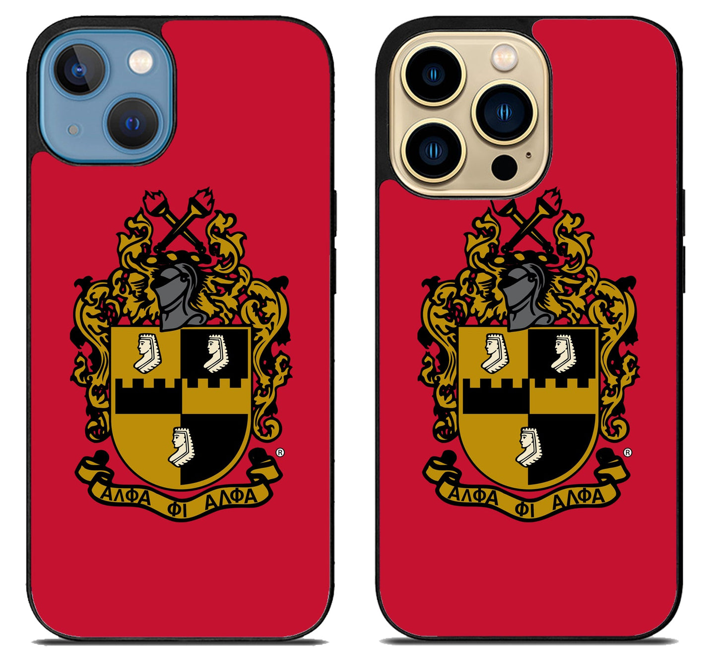 Alpha Phi Alpha Red iPhone 14 | 14 Plus | 14 Pro | 14 Pro Max Case