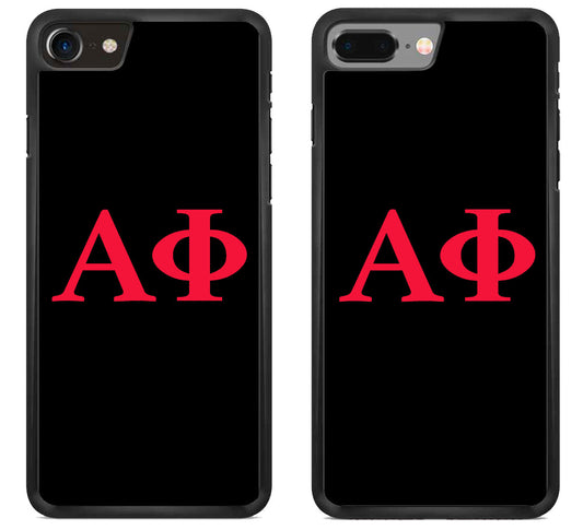 Alpha Phi Black iPhone 8 | iPhone 8 Plus Case