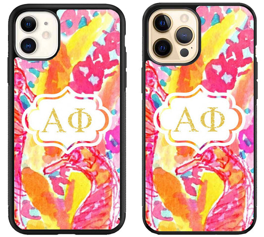 Alpha Phi Cover iPhone 12 | 12 Mini | 12 Pro | 12 Pro Max Case